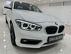 BMW 116D Hatchback LED 2015 White Push Start